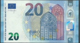 € 20  ITALIA SA S003 C6  DRAGHI  UNC - 20 Euro