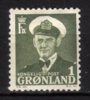 GROENLANDIA - 1950/60 Scott# 28 * - Ongebruikt