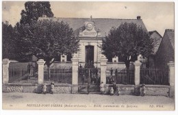 NEUILLE PONT PIERRE -  Ecole Communale.de Garçons. - Neuillé-Pont-Pierre