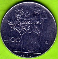 1976 Italia - 100 L. (circolata) - 100 Lire