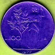1977 Italia - 100 L. (circolata) - 100 Lire