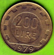 1979 Italia - 200 L. (circolata) - 200 Lire