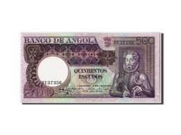 Billet, Angola, 500 Escudos, 1973, 1973-06-10, KM:107, NEUF - Angola