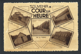 T. CPA - Souvenir De COUR SUR HEURE - Multivues - Gare - Maison Communale ...  // - Ham-sur-Heure-Nalinnes