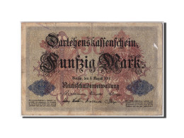 Billet, Allemagne, 50 Mark, 1914, 1914-08-05, KM:49a, TB - 50 Mark