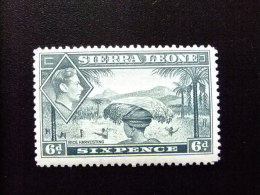 SIERRA LEONE 1938 Yvert Nº 165 * MH - GEORGE VI RECOGIDA DEL ARROZ - Sierra Leone (...-1960)