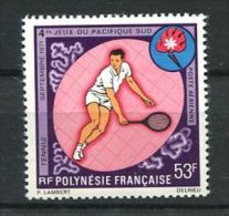 156 POLYNESIE 1971 - Sport Tennis Raquette (Yvert A 54) Neuf ** (MNH) Sans Charniere - Nuovi