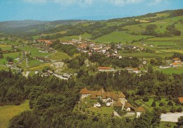 THORENS-GLIERES : Vue Générale Aérienne : Le Château De Thorens Et Le Village - Thorens-Glières