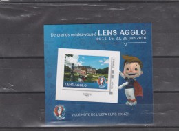 Collector 2016 - Paris Euro Foot 2016 - Mini-Collector Lens Agglo  (valeur Pour L´Europe) - Tirage 13880 Exemplaires - Collectors