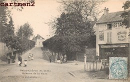 SAINT-CHERON AVENUE DE LA GARE RESTAURANT V. PAVY ANIMEE 91 ESSONNE - Saint Cheron