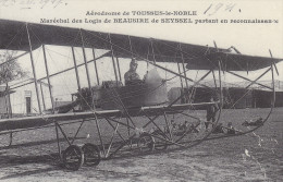 Ph-CPA Aérodrome De Toussus Le Noble (Yvelines) Maréchal Des Logis Beausire De Seyssel Partant En Reconnai, Reproduction - Toussus Le Noble