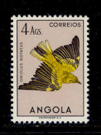 ! ! Angola - 1951 Birds 4 Ag - Af. 337 - MH - Angola