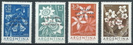 Argentina 0639/642 ** Foto Estandar. 1961 - Nuevos