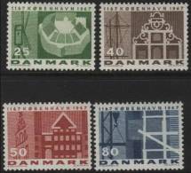 Dinamarca 0458/461 ** Copenhague 1967 - Unused Stamps