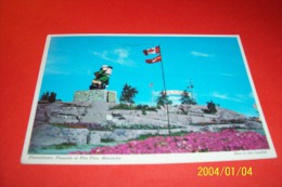 M 343 ° CANADA   AVEC PHILATELIE  °° FLINNATIN AT FLIN FLON MANITOBA  LE 16 01 1980 - Cartes Modernes