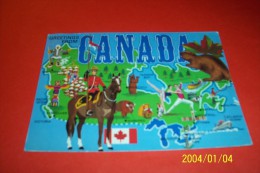 M 347 ° CANADA   AVEC PHILATELIE  ° GREETINGS FROM - Modern Cards