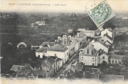 Nort-sur-Erdre (Loire-Inférieure) - Vue Aérienne Côté Ouest - Héliotypie Dugas - Carte L.I. N°496 - Nort Sur Erdre