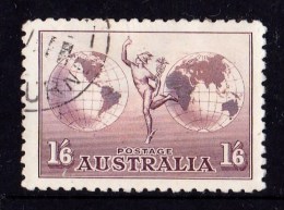 Australia 1934 Hermes 1s6d No Wmk Used  SG 153 - See Notes - Used Stamps