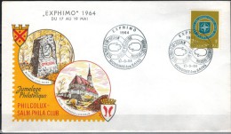 LUXEMBURG 1964 - MiNr: 604  Beleg Mit  SStmp. - Covers & Documents