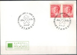 LUXEMBURG 1967 - MiNr: 710  Beleg Mit  SStmp. - Storia Postale