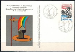 LUXEMBURG 1985 - MiNr: 1094   Beleg Mit  SStmp. - Lettres & Documents
