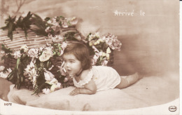 Faire Part De Naissance, Bébé,1916 ,2 Scans - Geburt