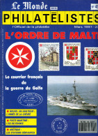 Le Monde Des Philatelistes N.450,3/91,guerre Golfe,poste Catapulte,Cholet,fiscaux Empire,ordre Malte,sans Vaeur,Pole Nor - Français (àpd. 1941)