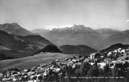 LEYSIN - Les Dents De Morcles Et Les Dents Du Midi - Morcles