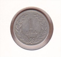 AC - TURKEY 1 LIRA 1947 SILVER COIN RARE VF+ - Turchia