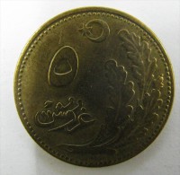 AC - TURKEY 5 KURUS ( PIASTRES ) 1341 AH = 1925 BRONZE UNCIRCULATED - Ohne Zuordnung