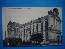 CHALONS SUR MARNE  -  51  -  La Cathédrale  -  Marne - Châtillon-sur-Marne