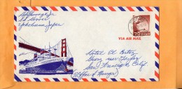 Japan 1958 Cover Mailed To USA - Lettres & Documents