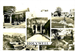 Flintshire. Holywell. Postcard Multiviews Holywell. - Flintshire