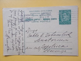 D 323 - DOPISNICA, CARTE POSTALE BELGRADE, BEOGRAD 1932 - Lettres & Documents