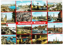 Hamburg - Mehrbild Mit 16x Hamburg - Mitte