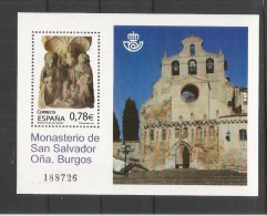ESPAÑA HOJITA MONASTERIO SAN SALVADOR DE OÑA BURGOS ARQUITECTURA - Abbayes & Monastères