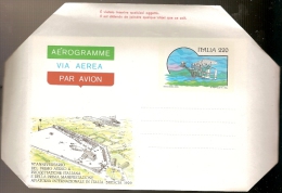 Italy ** & Aérogramme, Via Aerea, 70 Aniversário Del Primo Aerero A Progettazione Italiana , Brescia 1909-1979 - Airmail