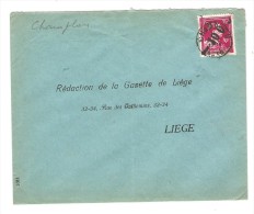 TP 724 N -10% Surcharge Locale Champlon En 1946 V.Liège PR2849 - 1946 -10 %