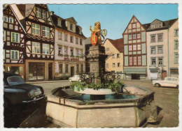 Hachenburg - Alter Markt Seltene Werbekarte Von Café Klein - Hachenburg