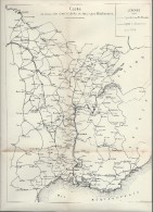 Carte Du Réseau Des Chemins De Fer De PLM/France/+ Fascicule Annuaire  Valeurs Admises  Cote Officielle/ 1903  TRA11 - Railway