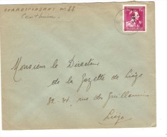 TP 724 N -10% Surcharge Locale C.Couthuin En 1946 V.Liège PR2856 - 1946 -10 %