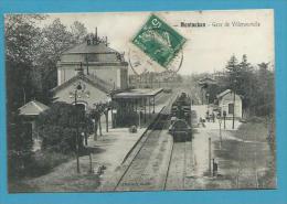 CPA Chemin De Fer Train En Gare De MONTAUBAN 82 - Montauban