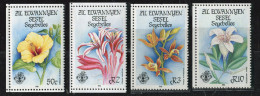 Seychelles - Zill éloigne SESEL -**  N° 139 à 142 - Fleurs Typiques - Seychelles (1976-...)