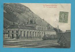 CPA 73 - Chemin De Fer Train En Gare De LEXOS 82 - Other & Unclassified