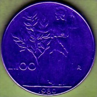 1980 Italia - 100 L (circolata) - 100 Lire