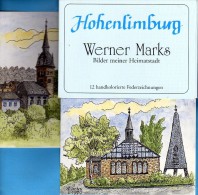 Hagen Hohenlimburg - Faltmappe Künstlerkarten Werner Marks - Hagen