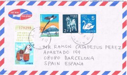 17177. Carta Aerea KONAI (Japon) 1998. Remitido Ominecho Mine City - Briefe U. Dokumente
