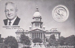 State Capitol Building & Charles F Carpenter Secretary Of State Illinois - Springfield – Illinois