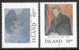Iceland 1991 MNH/**/postfris/postfrisch Michelnr. 751-752 - Nuovi