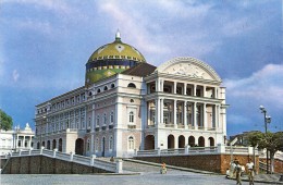 BRASIL, MANAUS, Famoso Teatro Amazonas, 2 Scans - Manaus